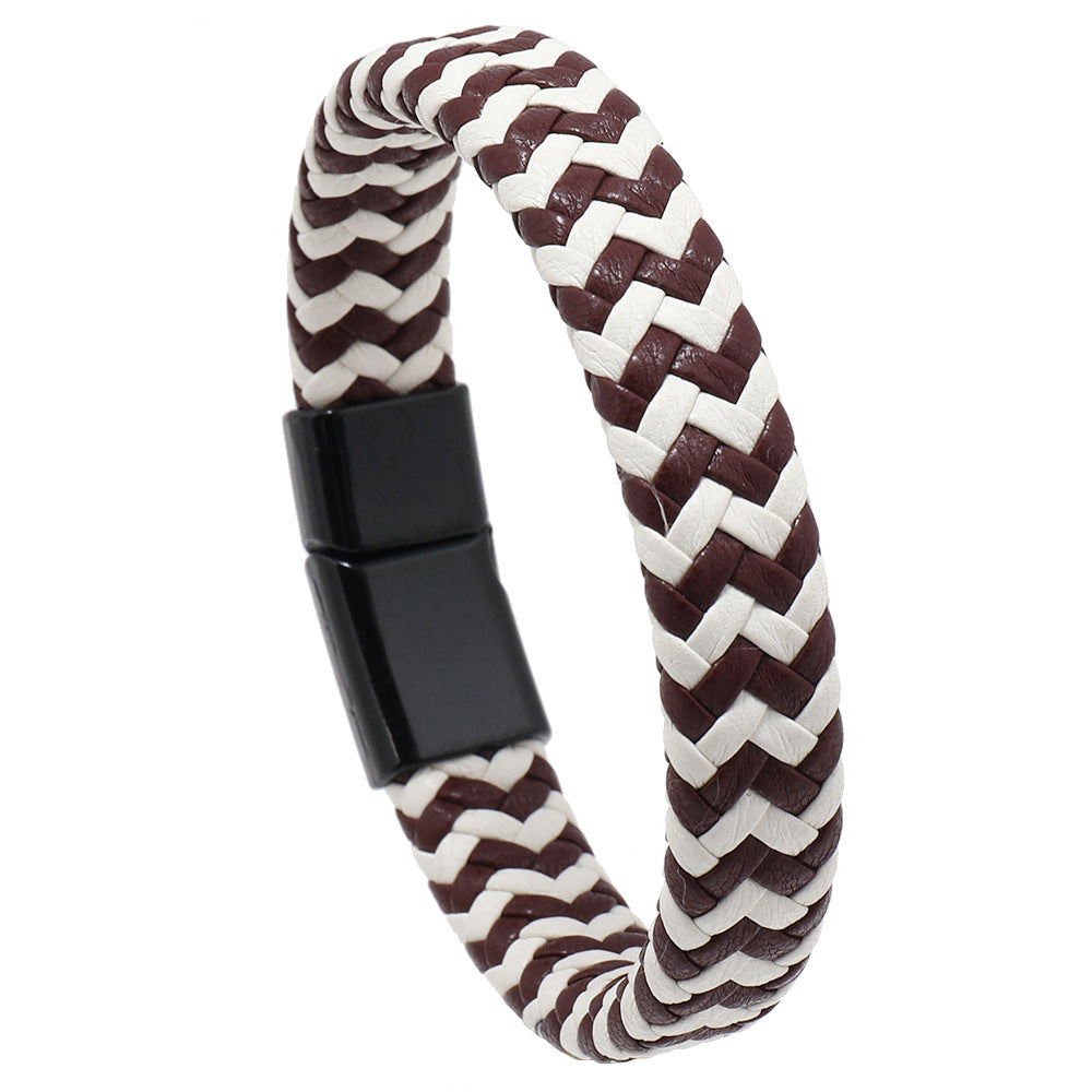 Läderarmband för män