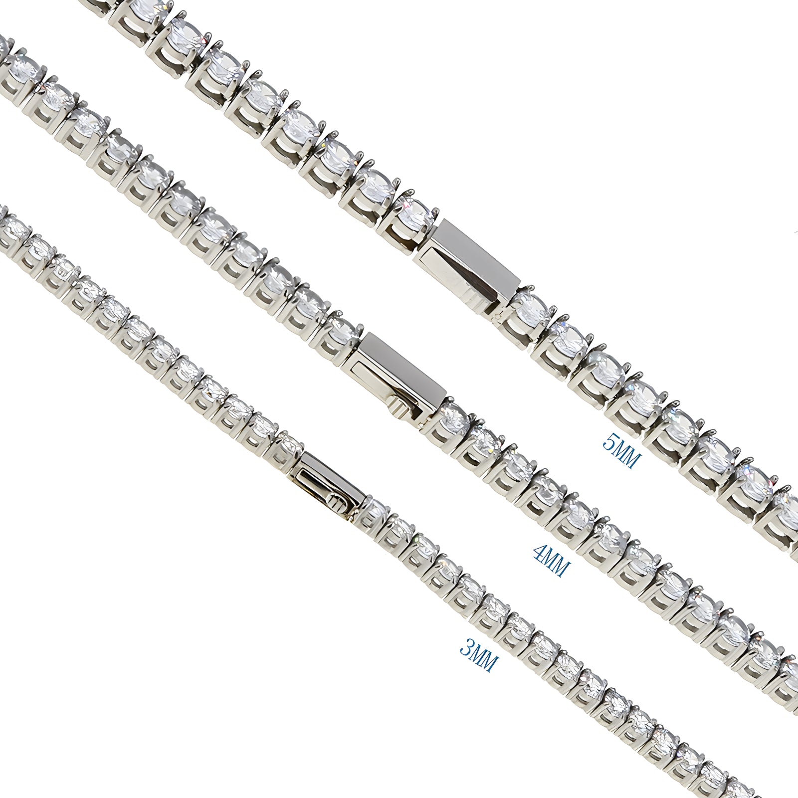 Svart Kubansk Länkkedja för Herr