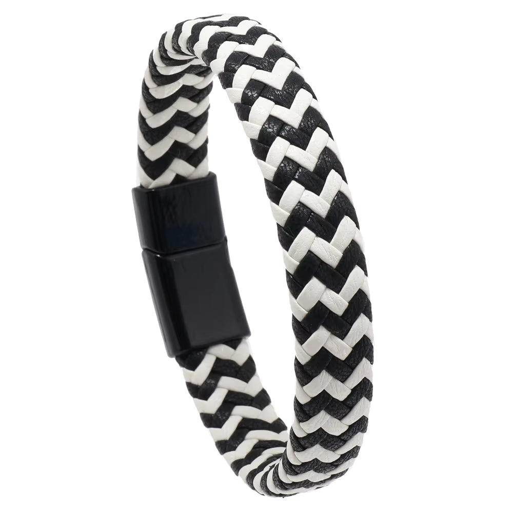 Läderarmband för män