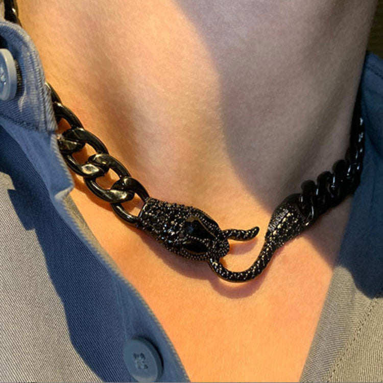 Svart Kubansk Länkkedja